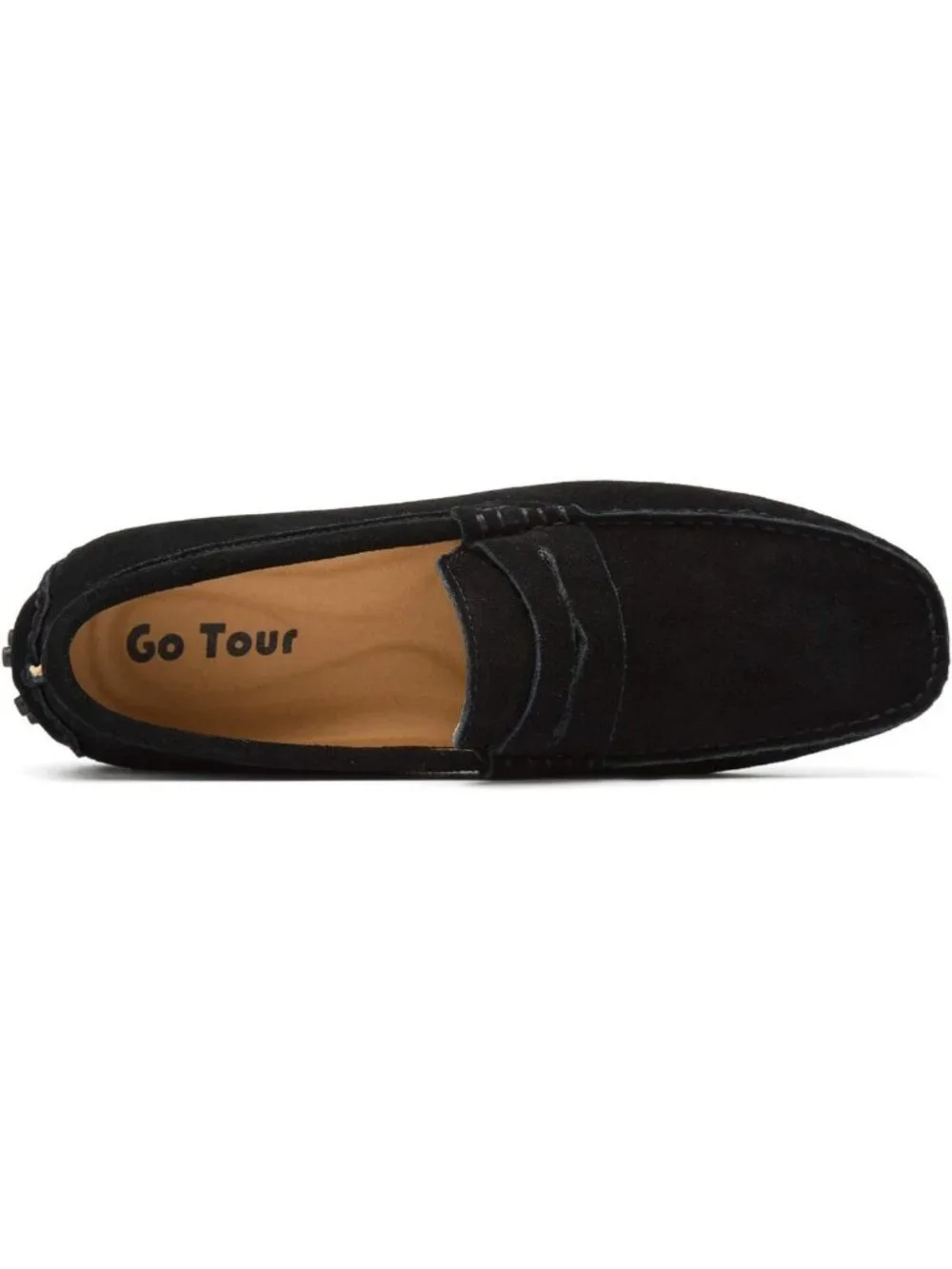 Stylish Men's Slip-On Moccasin Loafers - Comfortable Driving Flats & Boat Shoes
